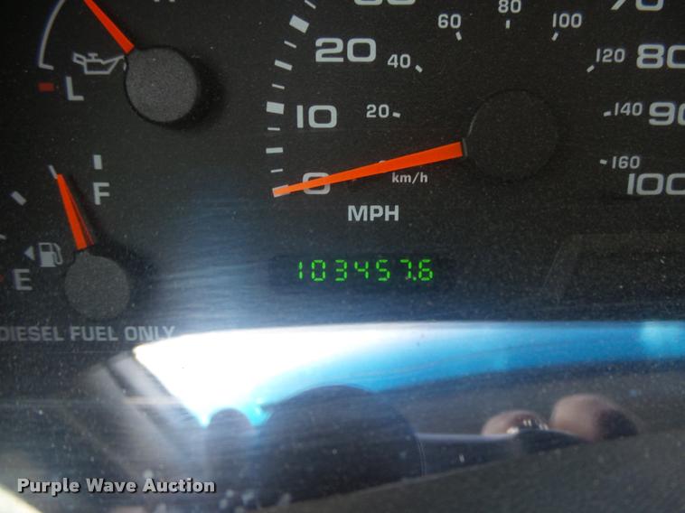 image for item DC3979 2003 Ford F350 Super Duty XLT Lariat Edge Crew Cab flatbed pickup truck