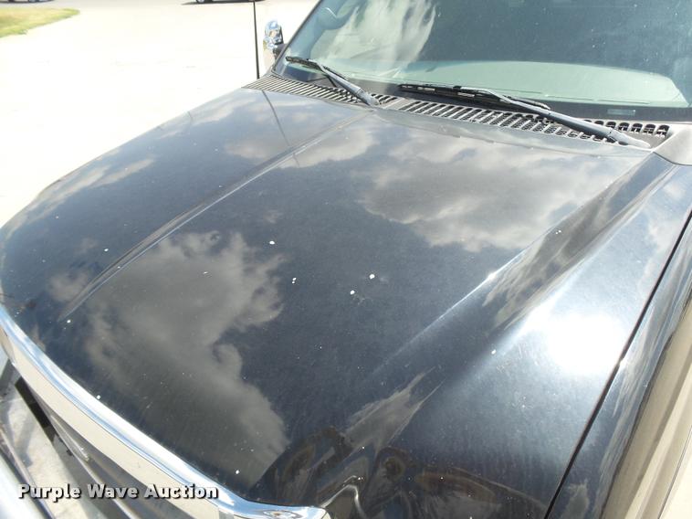 image for item DC3979 2003 Ford F350 Super Duty XLT Lariat Edge Crew Cab flatbed pickup truck