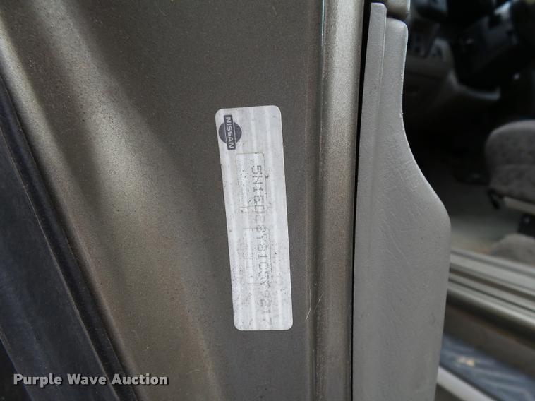 image for item DC6447 2001 Nissan Xterra SUV