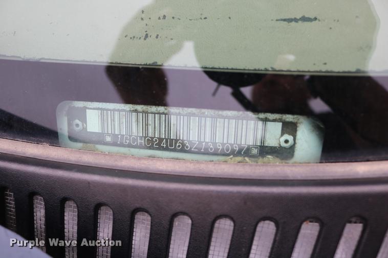 image for item DD0239 2003 Chevrolet Silverado 2500HD pickup truck