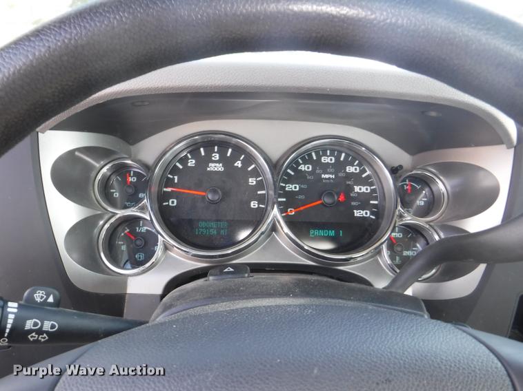 image for item DD0858 2012 Chevrolet Silverado 2500HD pickup truck