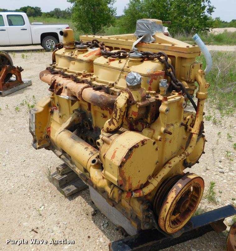 image for item DE9764 Caterpillar 3406 six cylinder diesel engine core