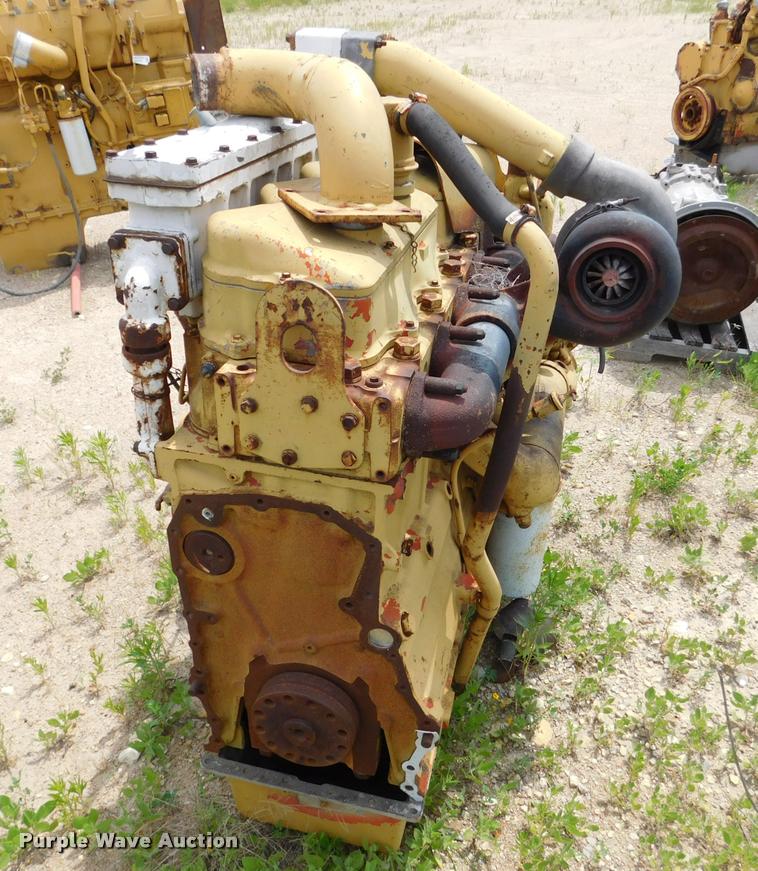 image for item DE9766 Caterpillar 3406 six cylinder turbo diesel engine core