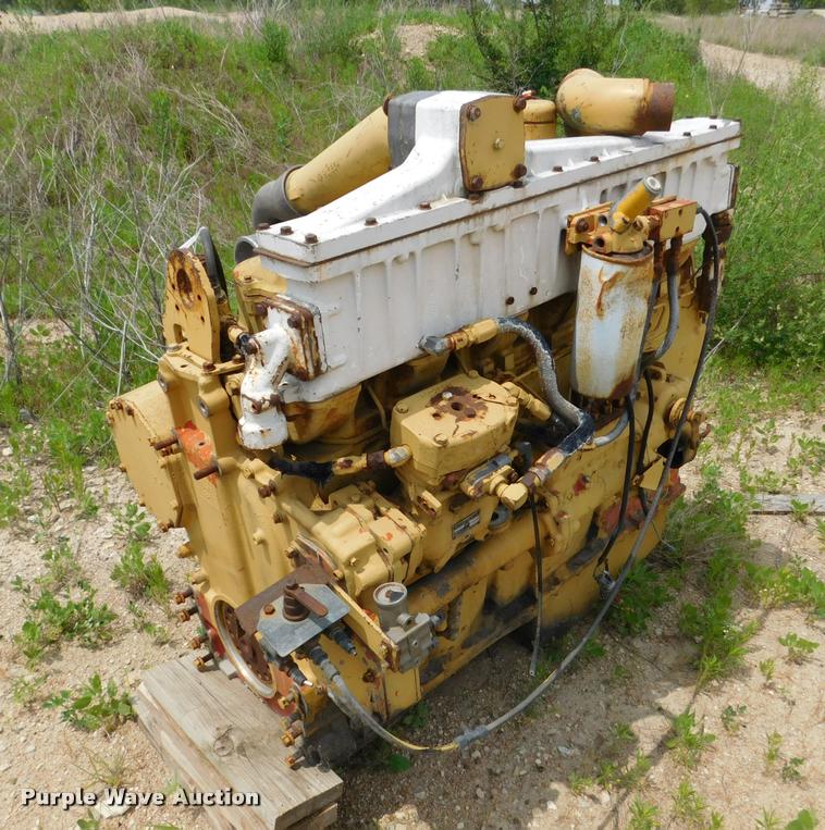 image for item DE9766 Caterpillar 3406 six cylinder turbo diesel engine core