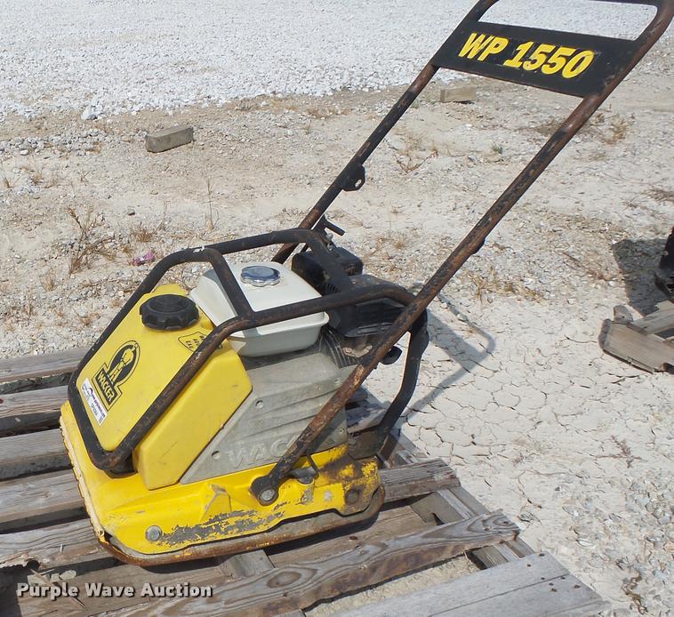 image for item DF9364 Wacker WP1550AW vibratory plate compactor