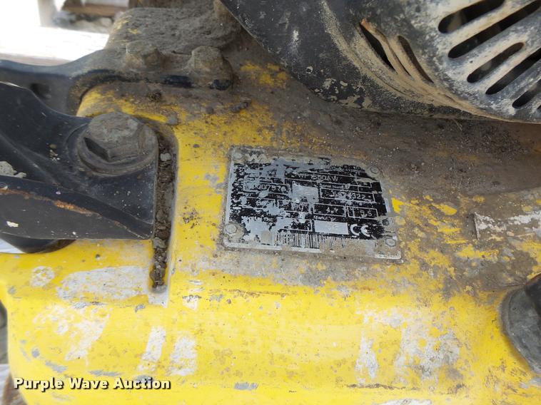 image for item DF9364 Wacker WP1550AW vibratory plate compactor