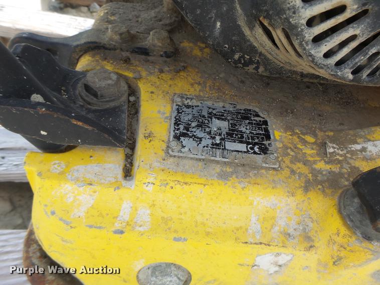 image for item DF9364 Wacker WP1550AW vibratory plate compactor