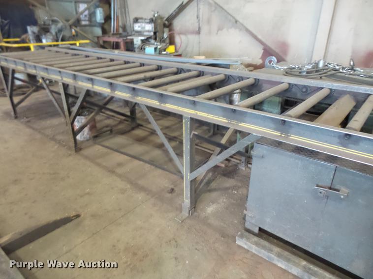 image for item DK9294 (2) 20'L x 32"W roller tables