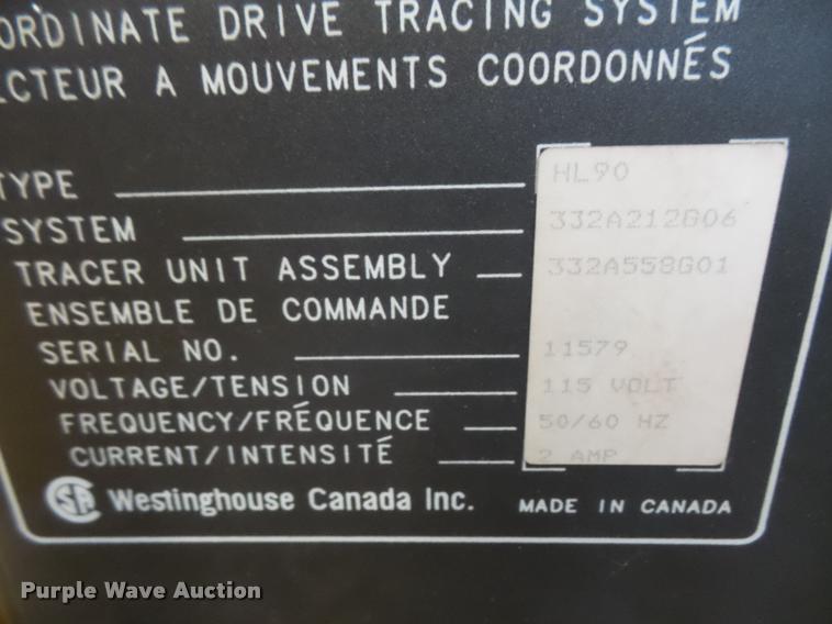 image for item DK9298 Esab Silhouette 500 cantilever optical tracing machine