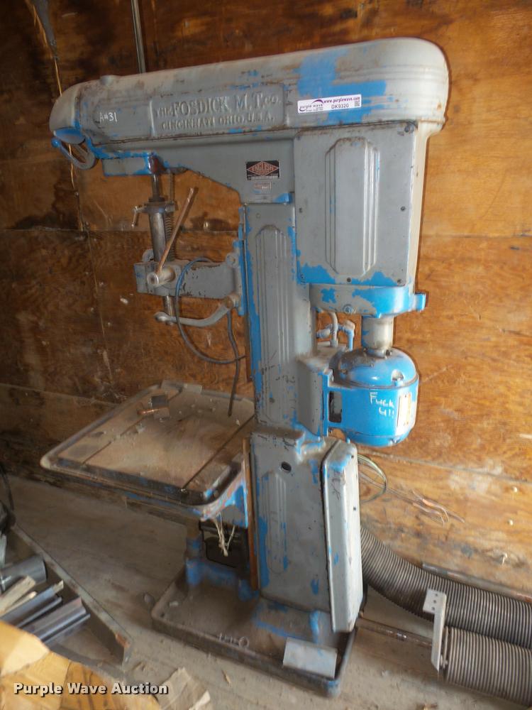 image for item DK9320 The Fosdick M.T. Co. drill