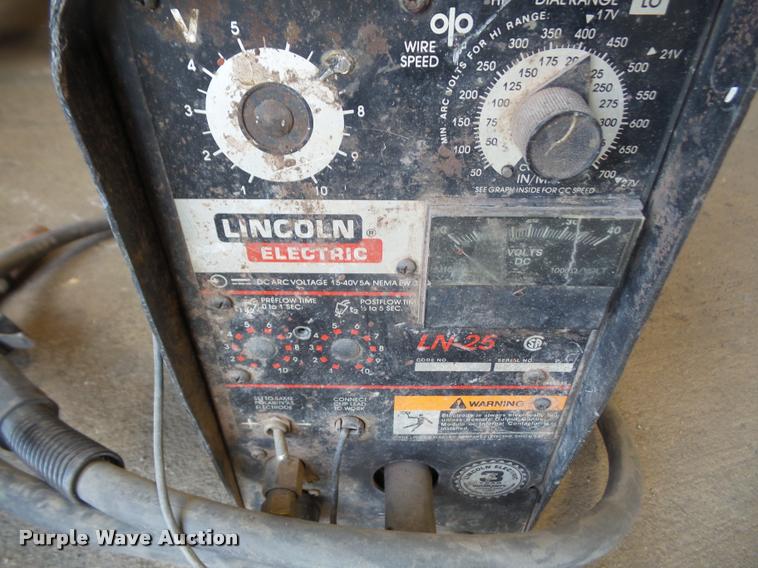 image for item DK9324 Lincoln LN-25 wire welder