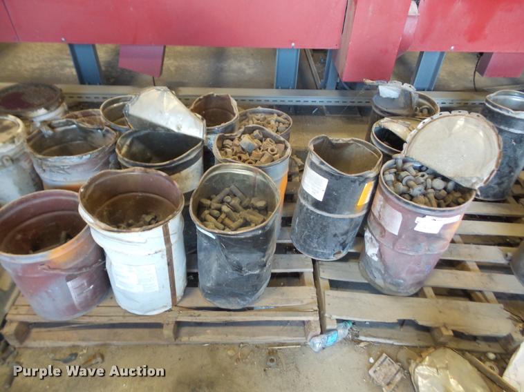 image for item DK9325 (3) pallets of nuts and bolts