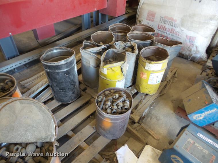 image for item DK9325 (3) pallets of nuts and bolts