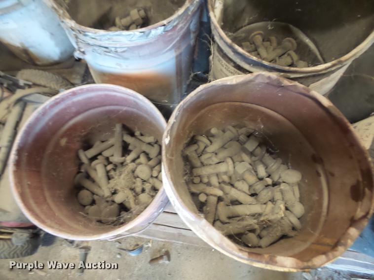 image for item DK9325 (3) pallets of nuts and bolts