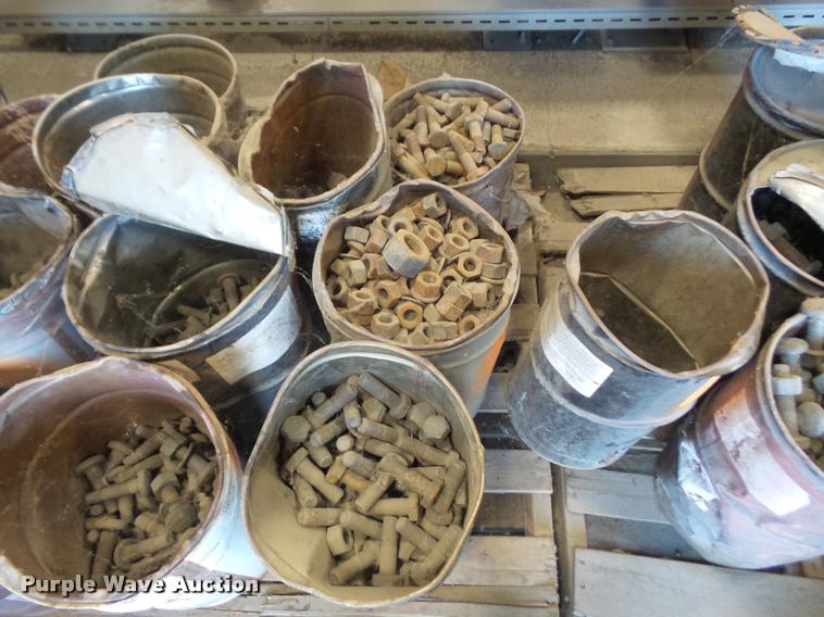 image for item DK9325 (3) pallets of nuts and bolts
