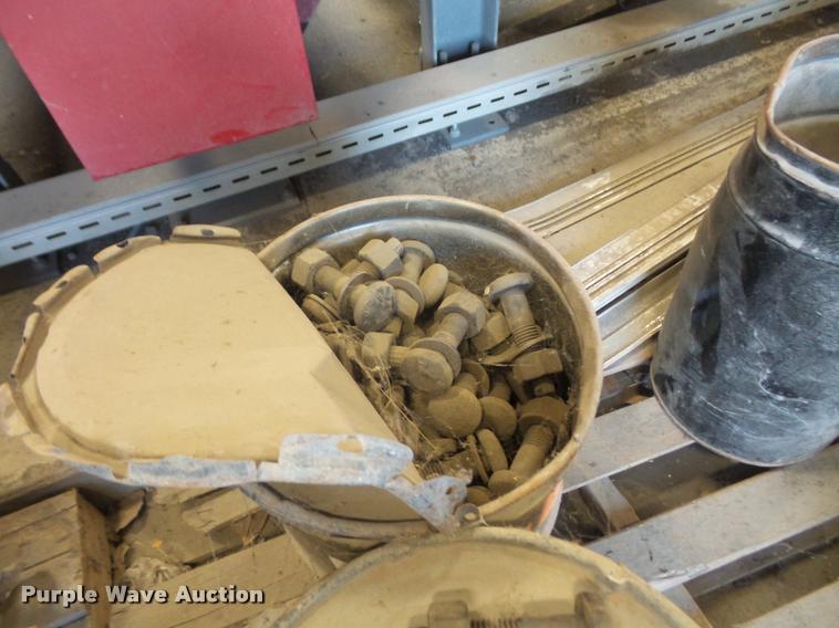 image for item DK9325 (3) pallets of nuts and bolts