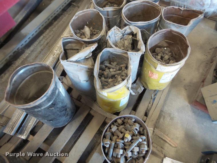 image for item DK9325 (3) pallets of nuts and bolts