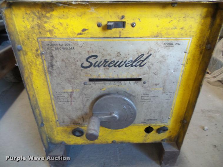 image for item DK9328 Sureweld SU-295 AC arc welder