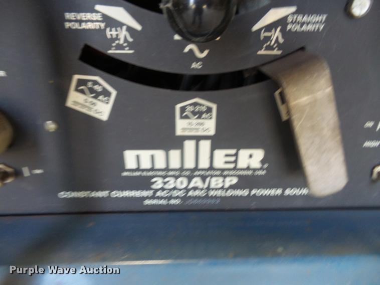 image for item DK9330 Miller 33A/BP tig welder