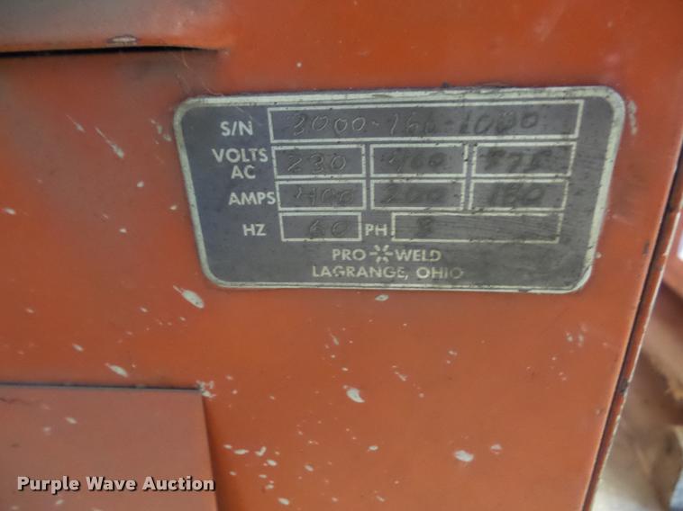 image for item DK9331 Pro Weld Arc 300 welder