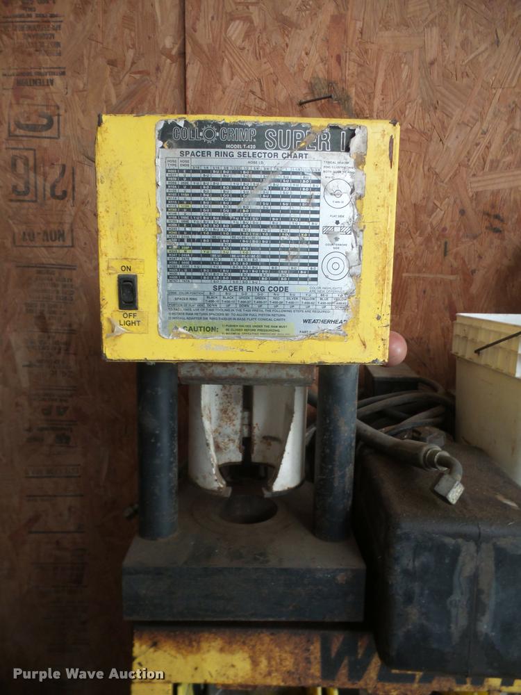 image for item DK9362 Weatherhead hydraulic hose crimper