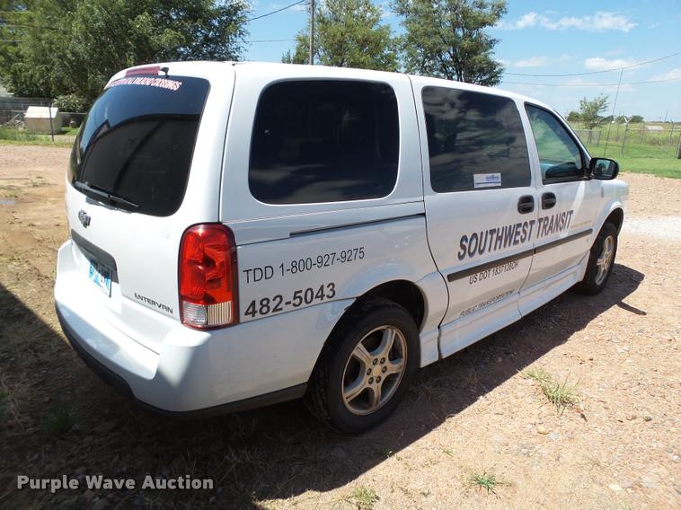 image for item DL9034 2007 Chevrolet Uplander Cargo van