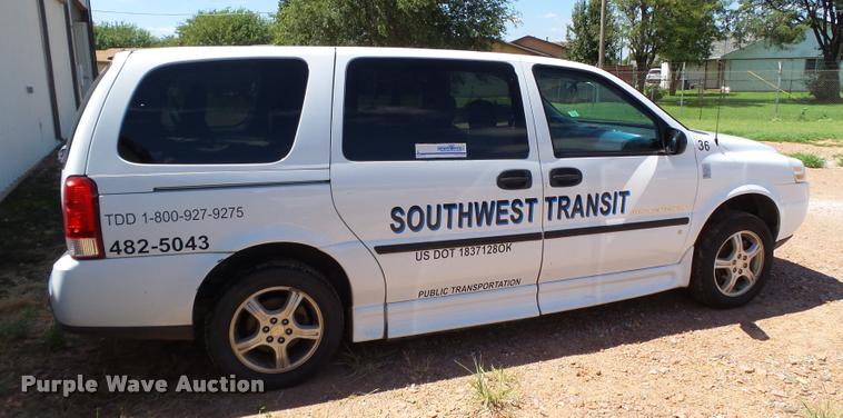 image for item DL9034 2007 Chevrolet Uplander Cargo van