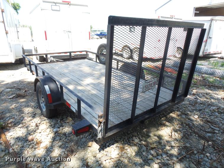 image for item DL9560 2012 Jims utility trailer