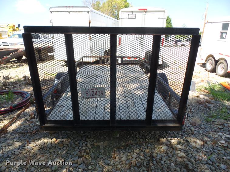 image for item DL9560 2012 Jims utility trailer