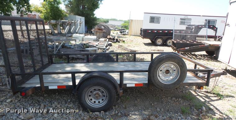 image for item DL9560 2012 Jims utility trailer