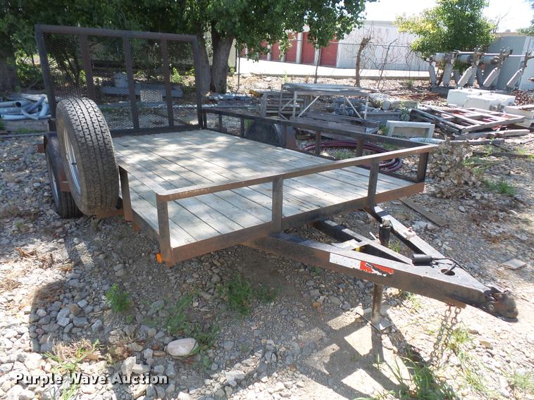 image for item DL9560 2012 Jims utility trailer