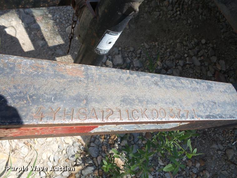 image for item DL9560 2012 Jims utility trailer