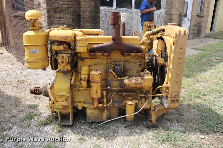 Caterpillar D315 four cylinder diesel engine in Kanopolis, KS | Item