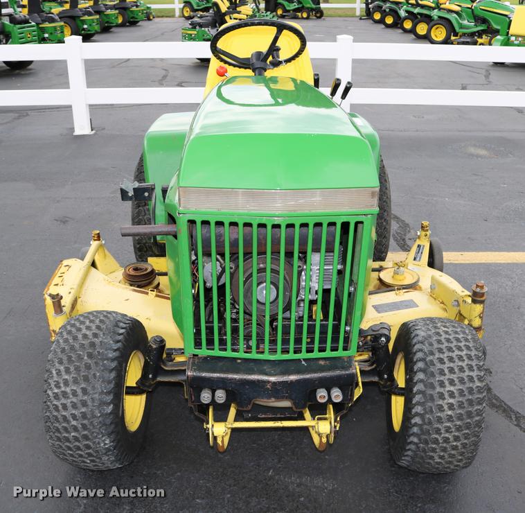 image for item DM9301 1986 John Deere 420 lawn mower