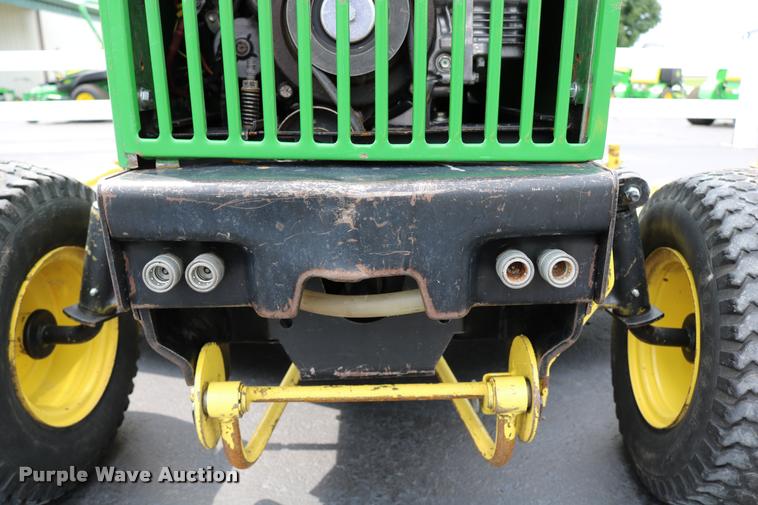 image for item DM9301 1986 John Deere 420 lawn mower