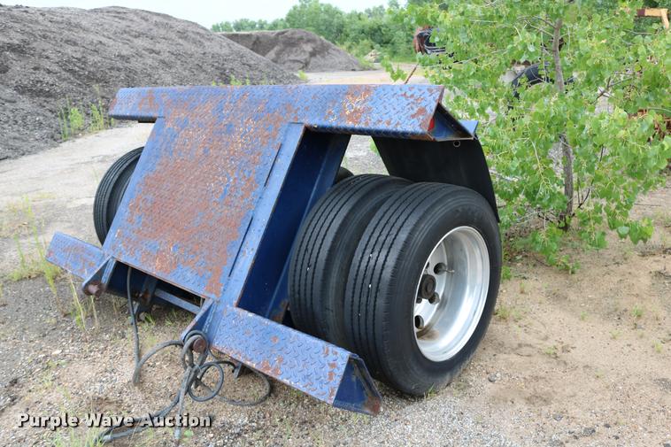 image for item DM9343 Pin-on lowboy axle