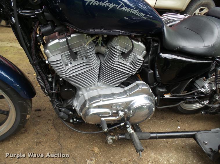 image for item DP9728 2013 Harley Davidson XL883L motorcycle with Voyager tricycle kit