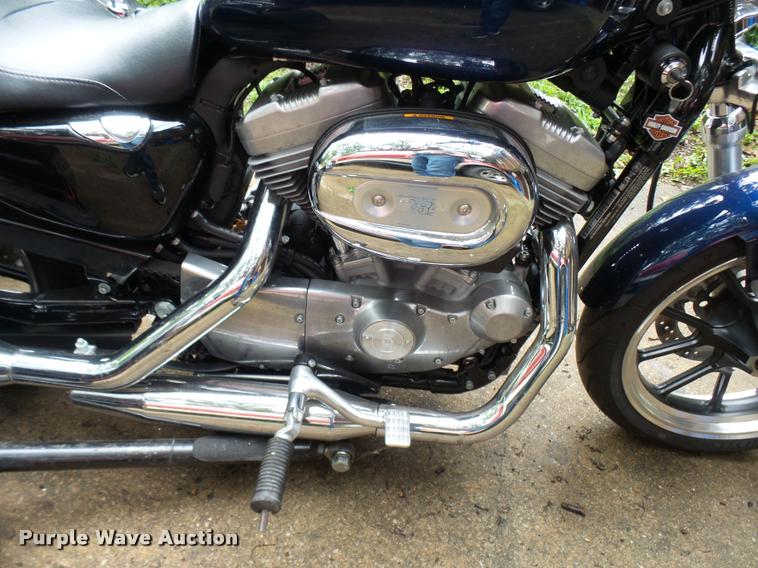 image for item DP9728 2013 Harley Davidson XL883L motorcycle with Voyager tricycle kit