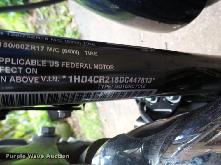 image for item DP9728 2013 Harley Davidson XL883L motorcycle with Voyager tricycle kit