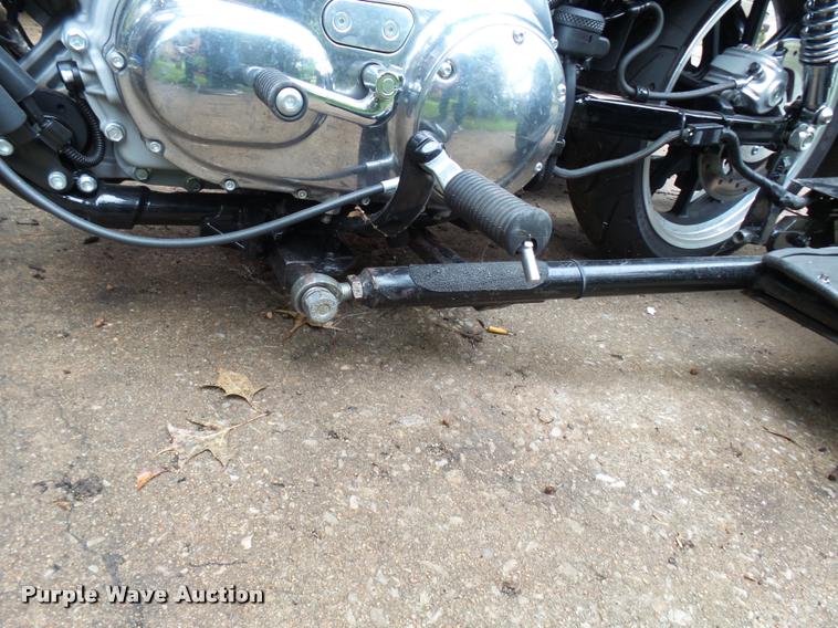 image for item DP9728 2013 Harley Davidson XL883L motorcycle with Voyager tricycle kit