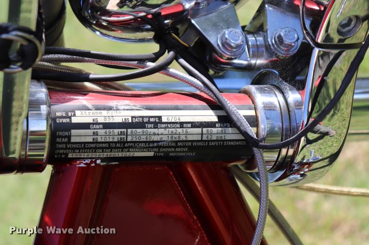 image for item DQ9436 2004 Xtreme X2FA motorcycle