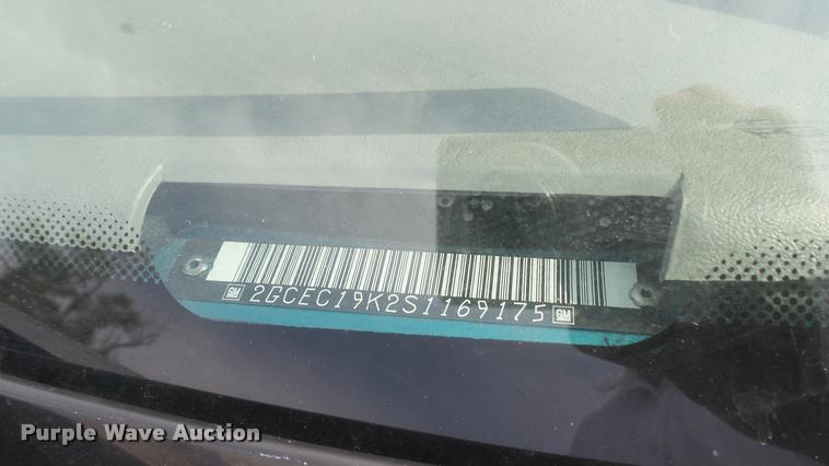 image for item DR9255 1995 Chevrolet 1500 Ext. Cab pickup truck