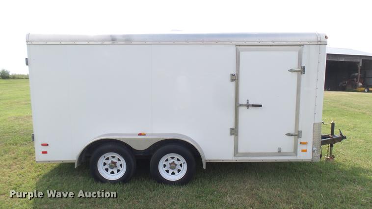 image for item DR9257 2011 South Valley enclosed cargo trailer