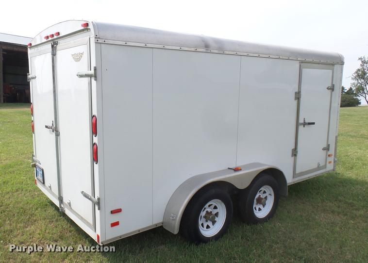 image for item DR9257 2011 South Valley enclosed cargo trailer