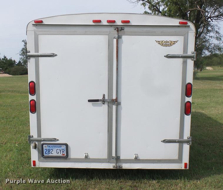 image for item DR9257 2011 South Valley enclosed cargo trailer