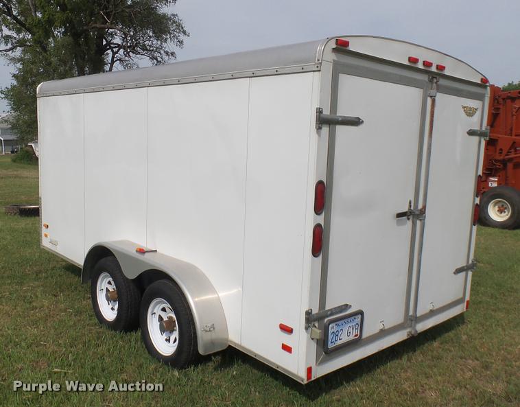 image for item DR9257 2011 South Valley enclosed cargo trailer