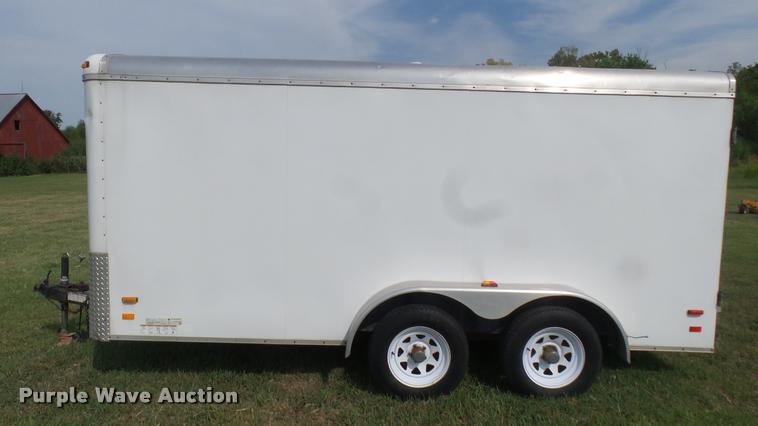 image for item DR9257 2011 South Valley enclosed cargo trailer