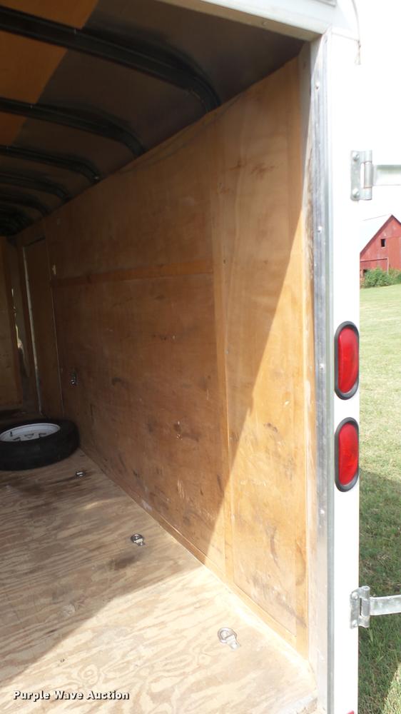 image for item DR9257 2011 South Valley enclosed cargo trailer
