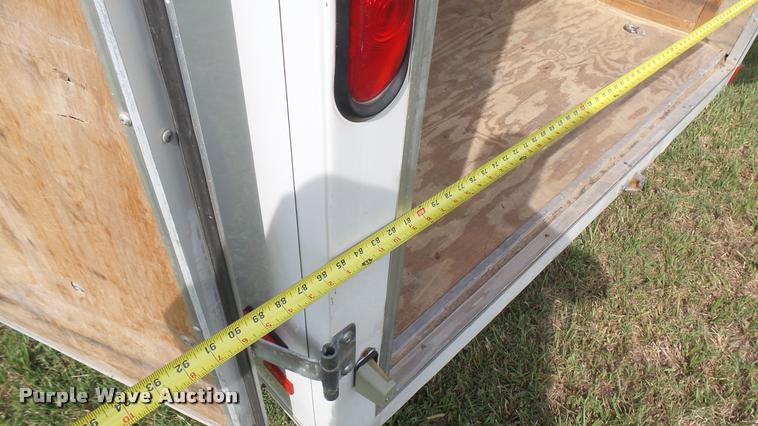 image for item DR9257 2011 South Valley enclosed cargo trailer