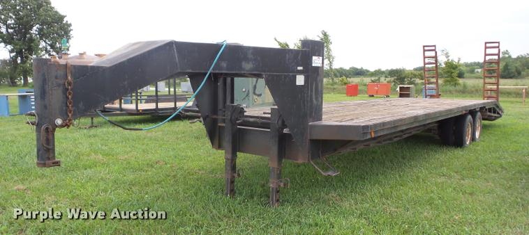 image for item K6416 2009 shop built equipment trailer